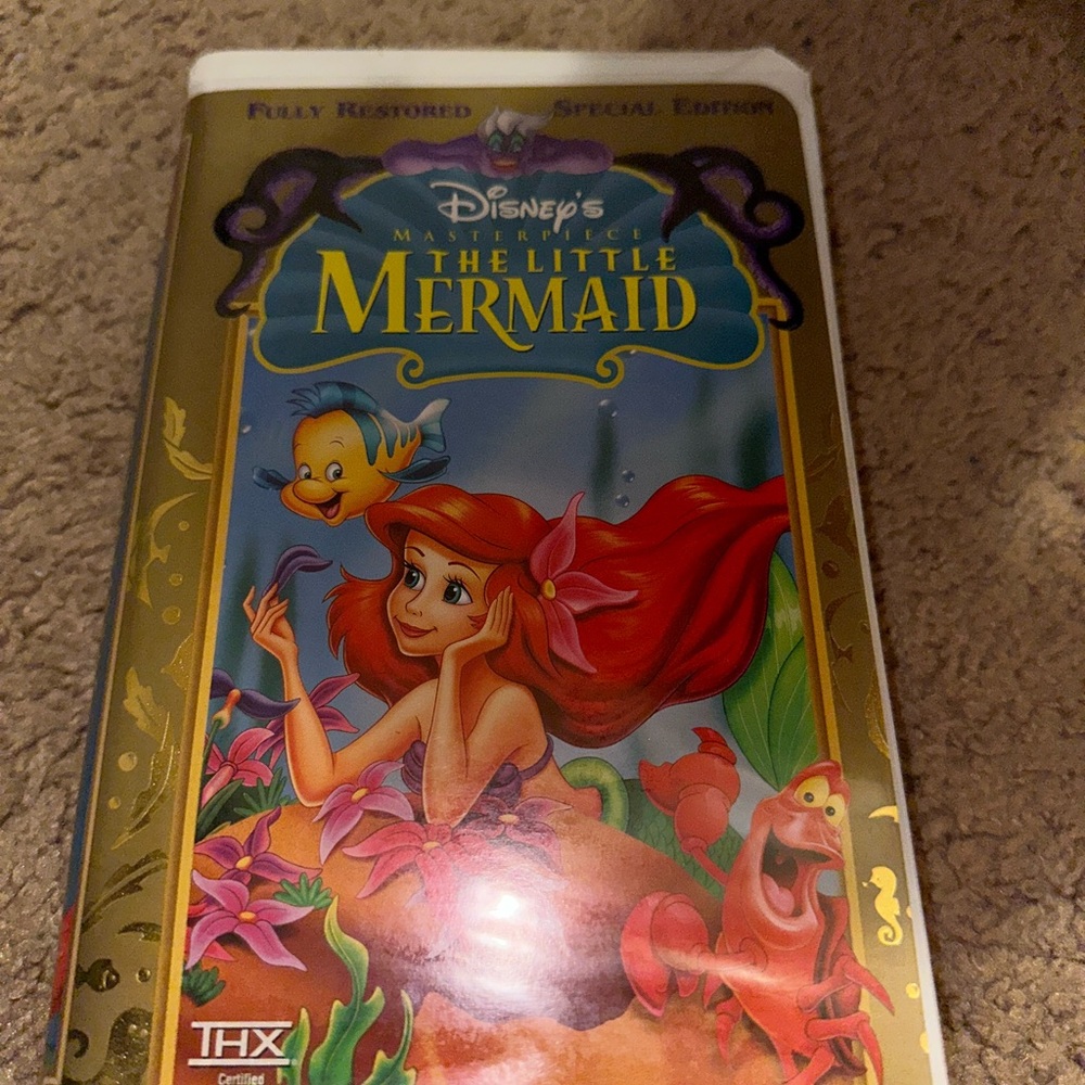 Little mermaid cassette